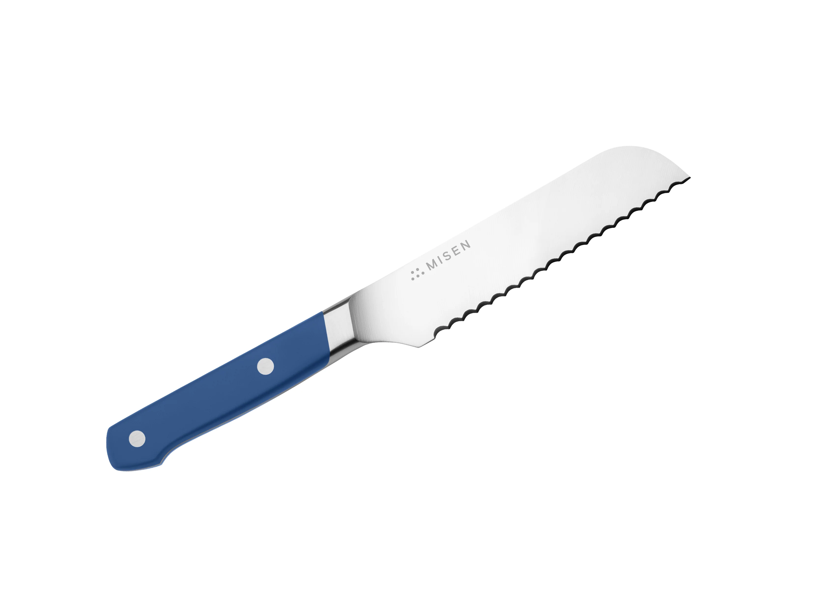 Personalized 5 inch Serrated Knife - AUS-8 - Final Sale - Image 7